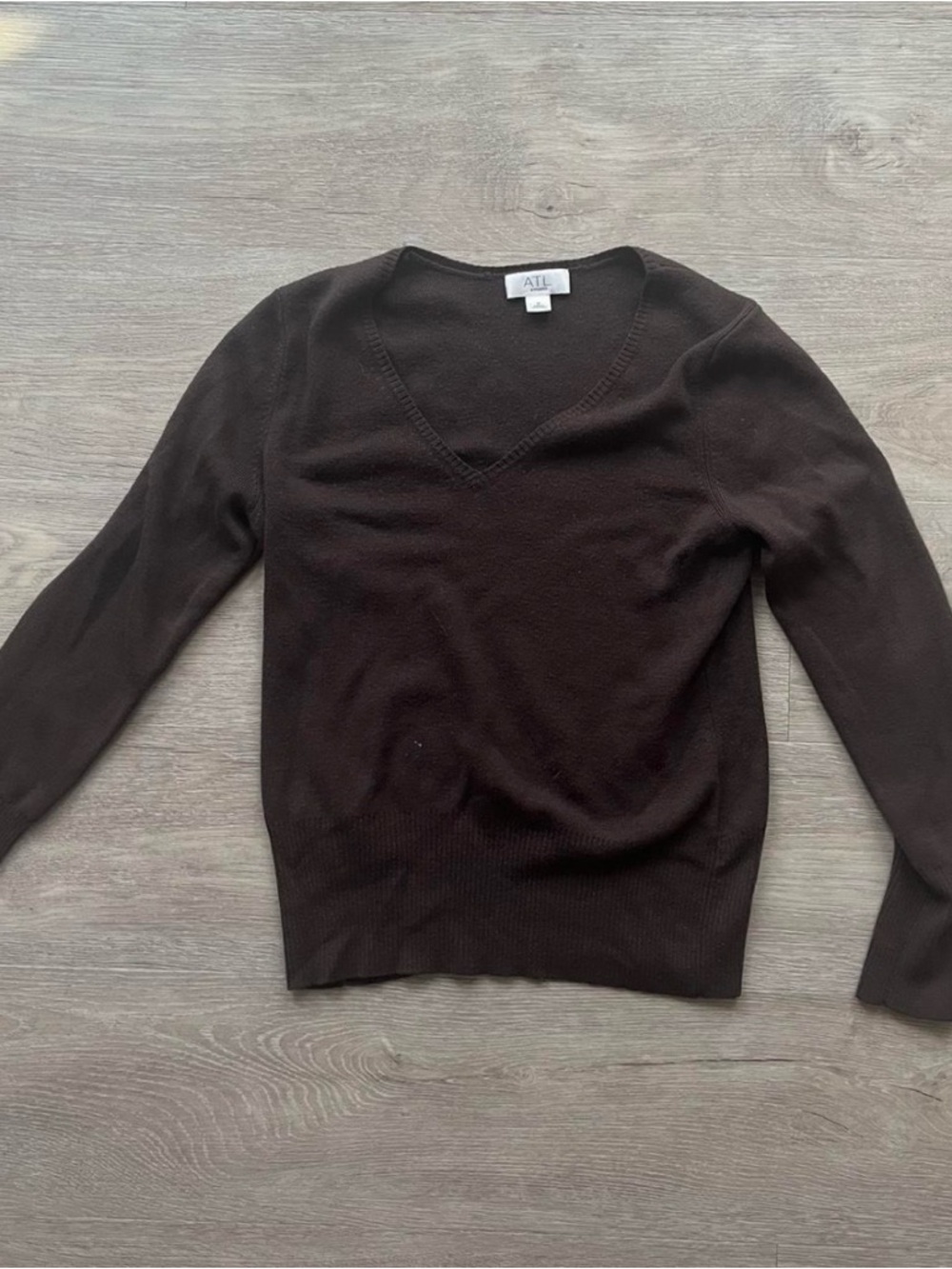ATL Studio wool cashmere blend sweater